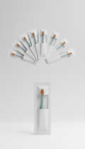 Single-Use Toothbrush Foil Pack