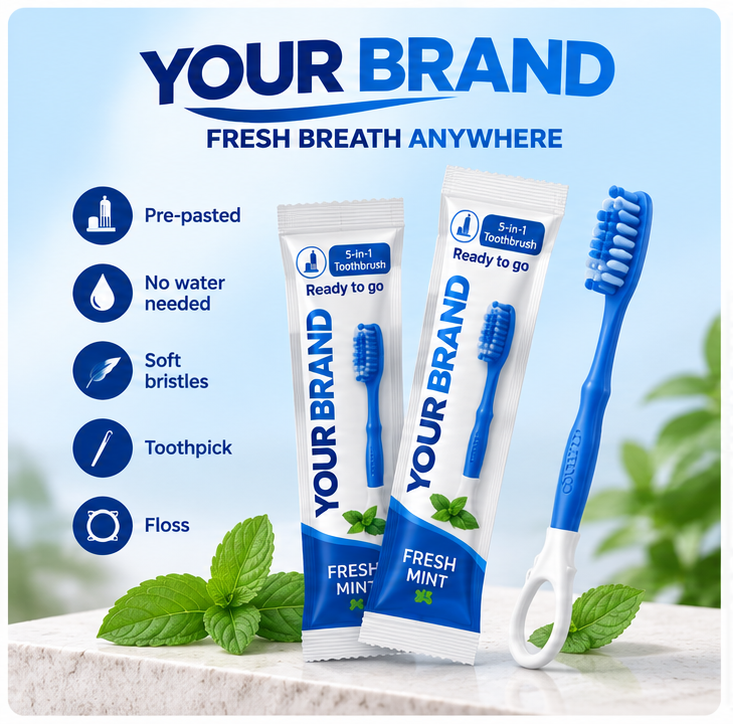 QuickBrush Go brush for private-label discussions